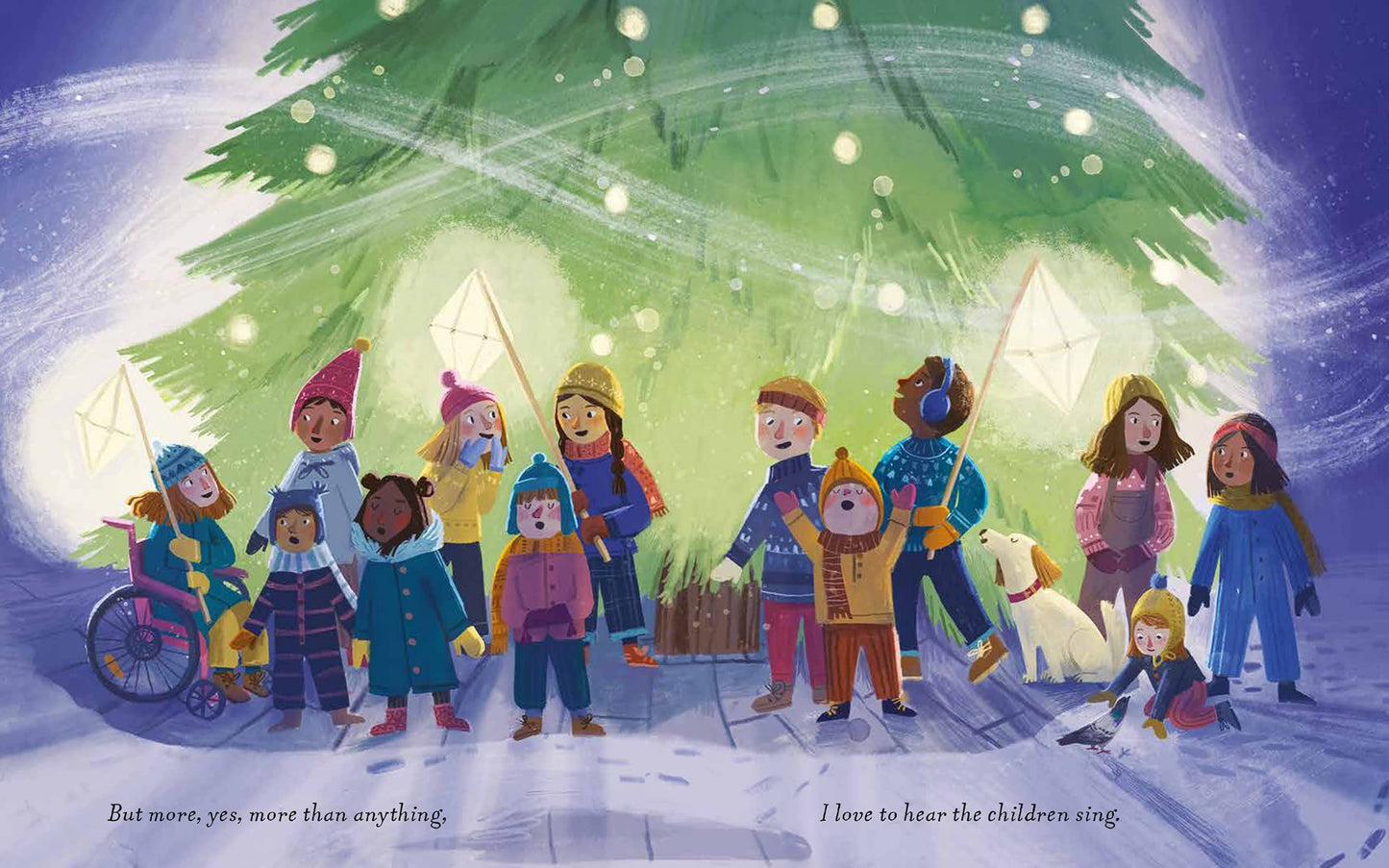The Christmas Pine by Julia Donaldson (author), Victoria Sandøy (illustrator)